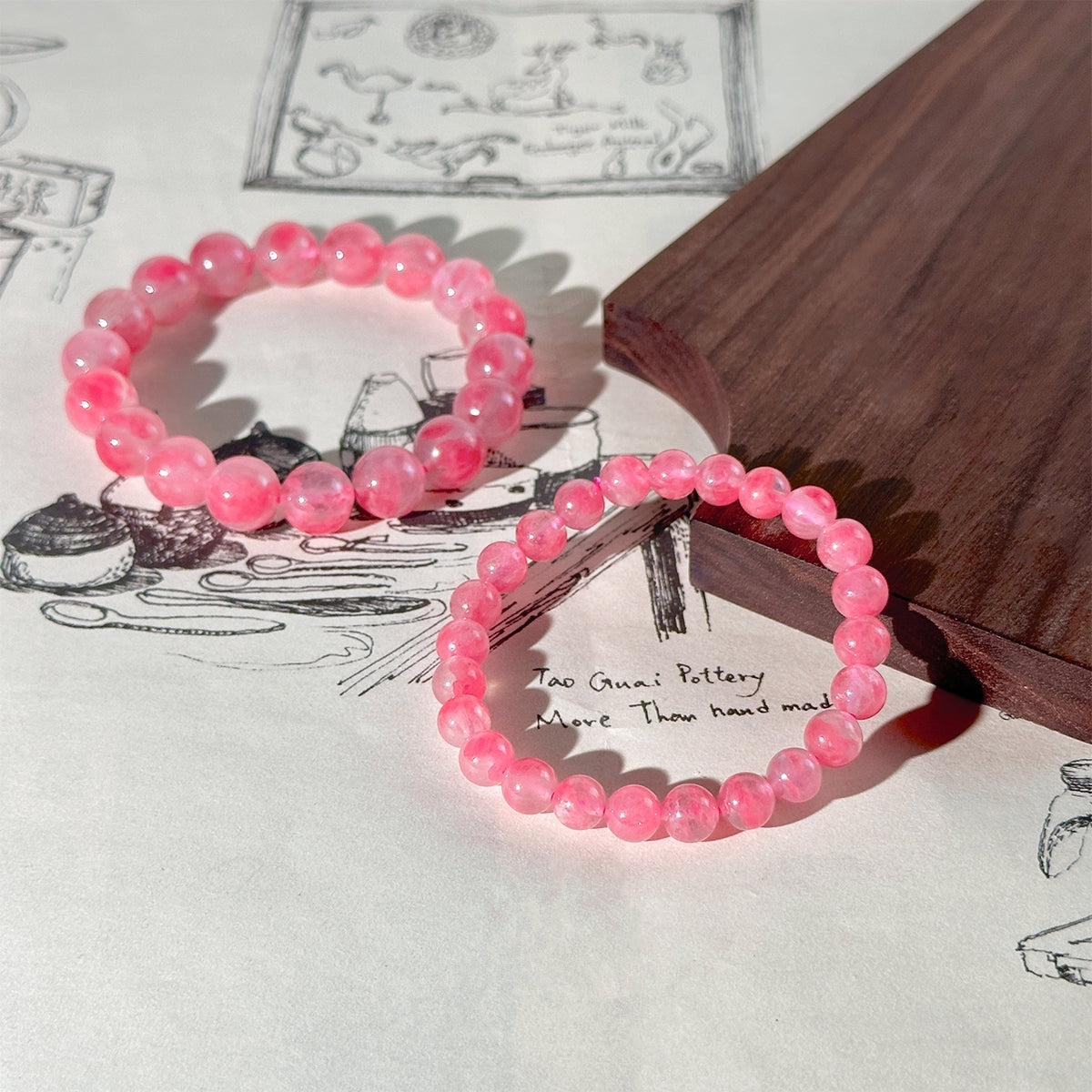 Sakura Rain Rose Bracelet