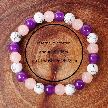 【Sleep-supporting Bracelet】Natural Healing Stone Crystal Bracelet