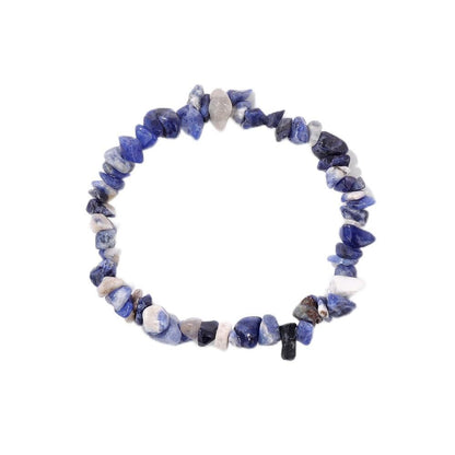 Natural Crystal Gravel Bracelet