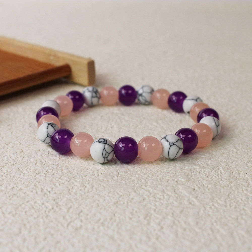 【Sleep-supporting Bracelet】Natural Healing Stone Crystal Bracelet