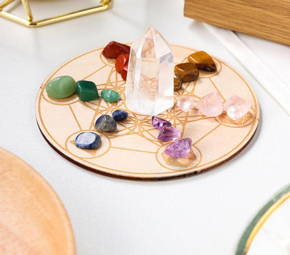 Seven-Star Array/Seven Chakra Crystal Stones