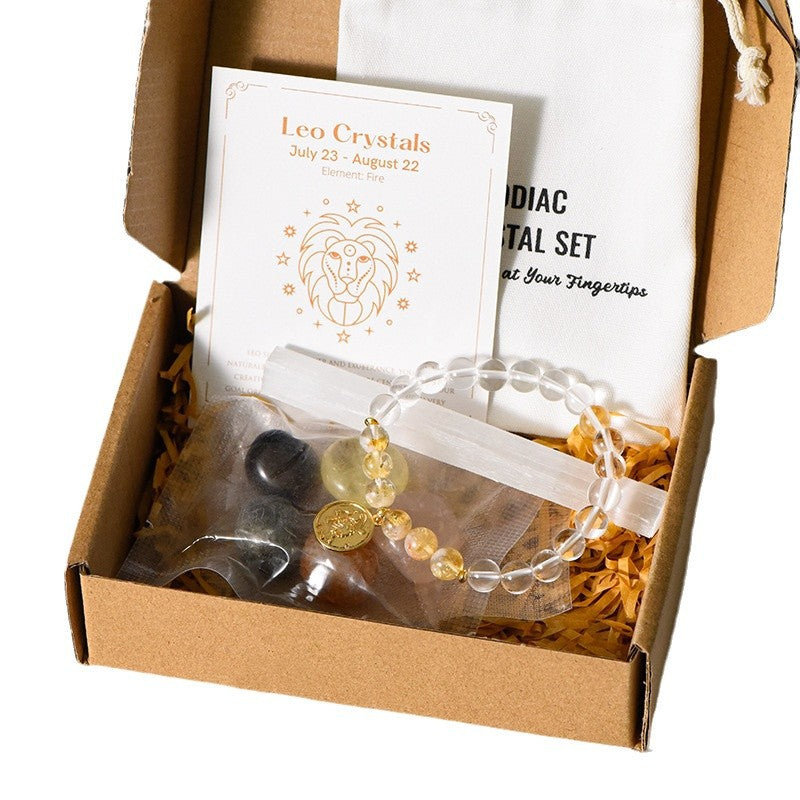 【Gift Recommendation】Twelve Constellations Crystal Set